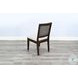 Maple Haze Coffee Bean Cane Back Dining Chair Set of 2