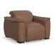 Camden Brown Leather Zero Gravity Power Recliner with Power Headrest and USB Charging