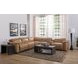 Camden Dusty Taupe Leather 6 Piece Modular Zero Gravity Power Reclining Sectional with Power Headrest and USB Charging