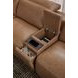 Camden Dusty Taupe Leather 6 Piece Modular Zero Gravity Power Reclining Sectional with Power Headrest and USB Charging