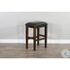 Hearthwood Haven Tobacco Leaf Bar Stool Set of 2
