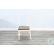 Elmwood Estate Marble White and Buckskin Dining Chair Set of 2