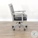 Elmcrest Alpine Gray Game Chair with Casters