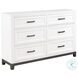 Garretson White And Metallic Gray Platform Storage Bedroom Set from ...