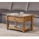 Logans Edge Brown 2 Drawers Rectangular Chofa Table