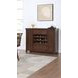 Gettysburg Dark Distressed Chestnut Adjustable Game Table Set with Flip Over Chip Holders