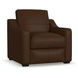 Hudson Dark Brown Leather Living Room Set