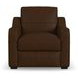 Hudson Dark Brown Leather Living Room Set