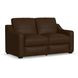 Hudson Dark Brown Leather Living Room Set