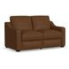 Hudson Brown Leather 70" Loveseat