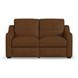 Hudson Brown Leather 70" Loveseat