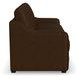 Hudson Dark Brown Leather 98" Sofa