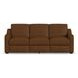 Hudson Brown Leather 98" Sofa