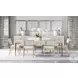 Biscayne Malabar And Alabaster Leg Extendable Dining Room Set With Strap Back Chair