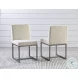 Biscayne Cream Upholstered Side Chair Set Of 2