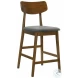 Robbie Walnut 5 Piece Counter Height Dining Set