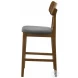 Robbie Walnut 5 Piece Counter Height Dining Set