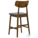 Robbie Walnut 5 Piece Counter Height Dining Set