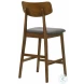 Robbie Walnut 5 Piece Counter Height Dining Set