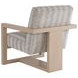 Sunset Key Flanders Beige Upholstered Accent Chair