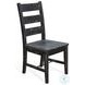 Golden Hearth Black Sand Dining Chair with Turnbuckle Set of 2