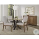 Ben And Erin Napier Medium Cherry And Gray Performance Fabric Upholstered Side Chair Set Of 2