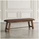 Cannon Valley Distressed Medium Brown Bench