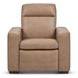 Dutch Desert Tan Leather Zero Gravity Power Recliner with Power Headrest and Lumbar