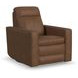 Dutch Cortado Brown Leather Zero Gravity Power Reclining Living Room Set