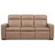 Dutch Desert Tan Leather 91" Zero Gravity Power Reclining Sofa with Power Lumbar and USB Charging