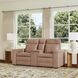 Dutch Desert Tan Leather 78" Zero Gravity Power Reclining Loveseat with Console and USB Charging
