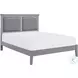 Seabright Gray King Upholstered Panel Bed