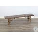 Cozy Luxe Buckskin 72" Dining Bench with Turnbuckle