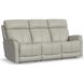 View Dove Power Reclining Living Room Set With Power Headrest And Lumbar
