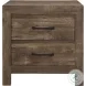 Corbin Rustic Brown Panel Bedroom Set