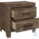 Corbin Rustic Brown Panel Bedroom Set