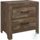 Corbin Rustic Brown Panel Bedroom Set