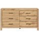 Corbin Natural Youth Panel Bedroom Set with Chevron Pattern
