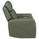 Felix Gray Leather Zero Gravity Triple Power Recliner with USB Charging and Heat Massage
