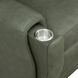 Felix Gray Leather Zero Gravity Triple Power Recliner with USB Charging and Heat Massage