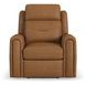 Felix Brown Leather Zero Gravity Triple Power Reclining Living Room Set