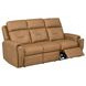 Felix Brown Leather 86" Zero Gravity Triple Power Reclining Sofa with USB Charging and Heat Massage