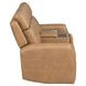 Felix Brown Leather Zero Gravity Triple Power Reclining Living Room Set
