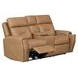 Felix Brown Leather Zero Gravity Triple Power Reclining Living Room Set