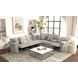 Quinn Nature Power Reclining Console Sectional