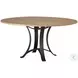 Ben And Erin Napier Bleached Cherry And Metal 48" Round Dining Table