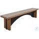 Maple Haze Desert Plain Modern 72" Dining Bench