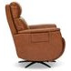 Cove Autumn Leather Zero Gravity Swivel Power Recliner with USB Charging and Heat Massage