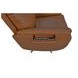 Cove Autumn Leather Zero Gravity Swivel Power Recliner with USB Charging and Heat Massage