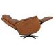 Cove Autumn Leather Zero Gravity Swivel Power Recliner with USB Charging and Heat Massage